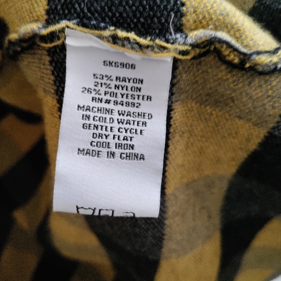 P Luca Milano Plaid Cardigan Size M - Picture 5 of 6